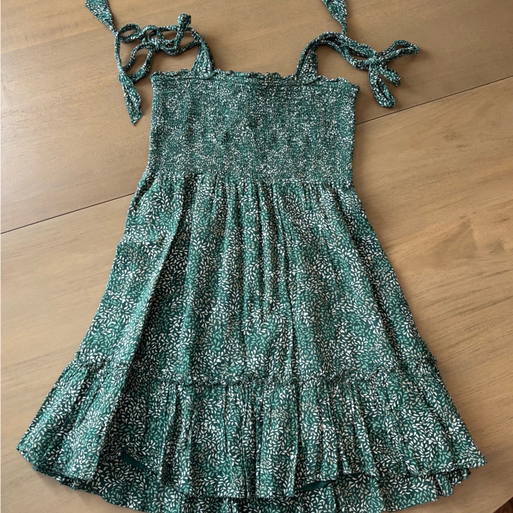 Aerie Green Sundress
